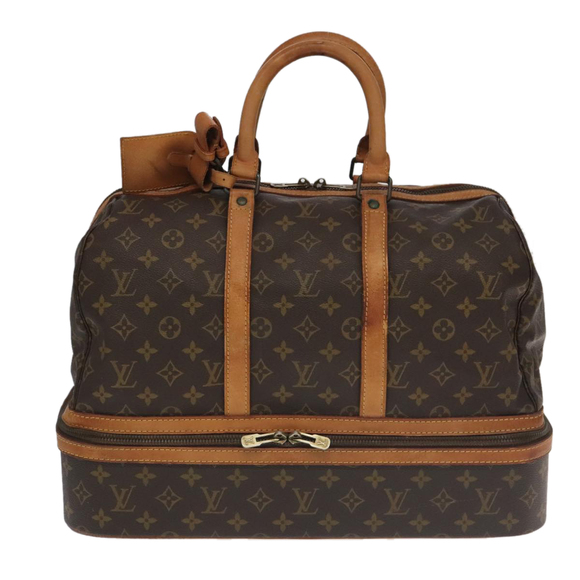 LOUIS VUITTON Monogram Sac Sports Boston Bag M41444 LV Auth 94751 - Picture 13 of 16